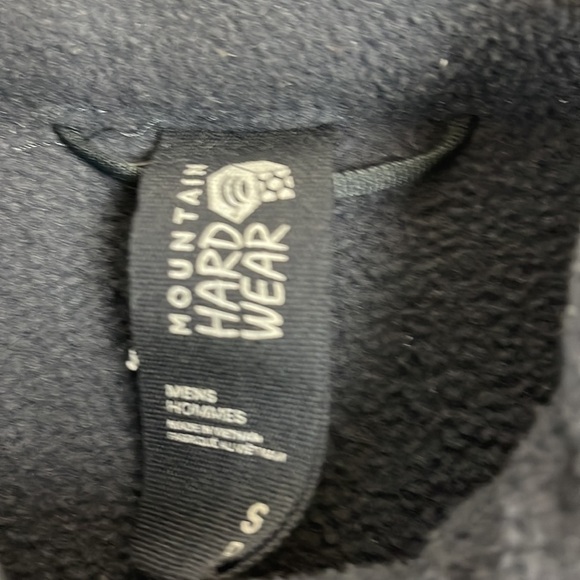 Mountain Hardware grey fleece zip up size small - Picture 3 of 8